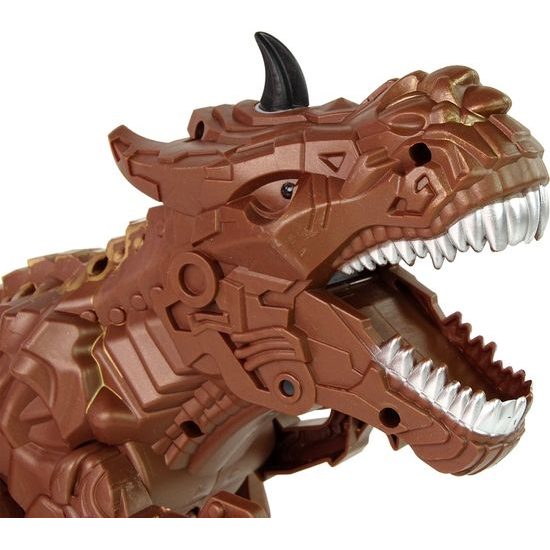 Dinosaurus na dálkové ovládání hnědý