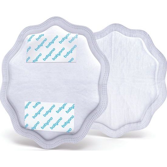 BabyOno Ultra tenké prsní vložky do podprsenky 24ks bílé