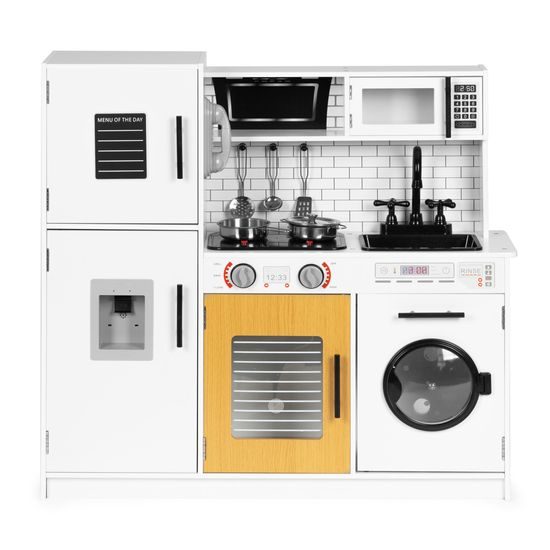 Ecotoys velká dřevěná kuchyňka Daily Kitchen