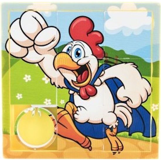 Přesouvačka hlavolam zvířátko - mix druhů