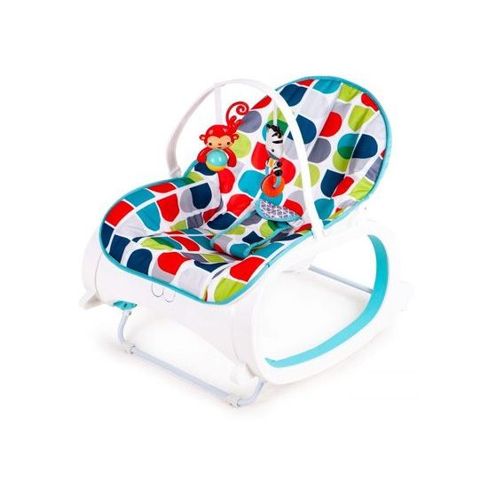 Ecotoys kojenecké lehátko 3v1 s vibracemi a hudbou Animal 10