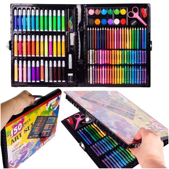 Sada na kreslení a malování Art Set 150 součástí