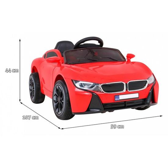 Dětské elektrické autíčko Fast Wind červené