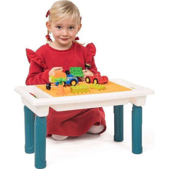 LW Toys Plastový stoleček pro větší stavitele