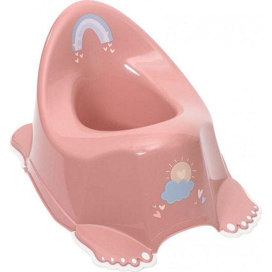 Dětský nočník protiskluzový METEO růžový