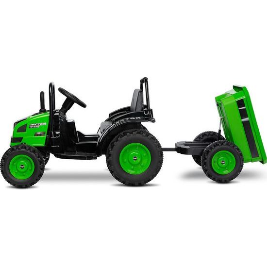 Elektrický traktor Hector zelený