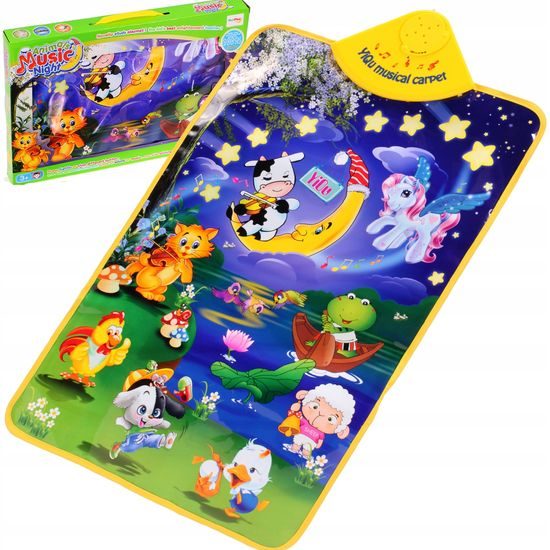 Interaktivní hrací deka Animal Carpet