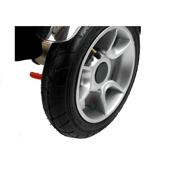 Majlo Toys multifunkční tříkolka s nafukovacími koly PRO500 béžová