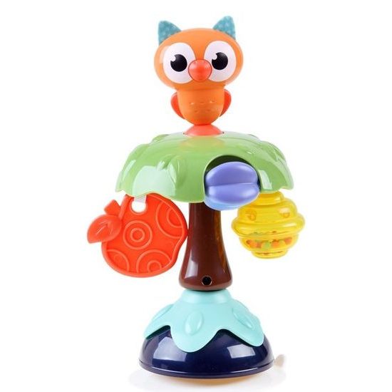 Huile Toys senzorická hračka s přísavkou pro nejmenší Smart Owl
