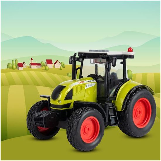Dětský interaktivní traktor na setrvačník Farm Land