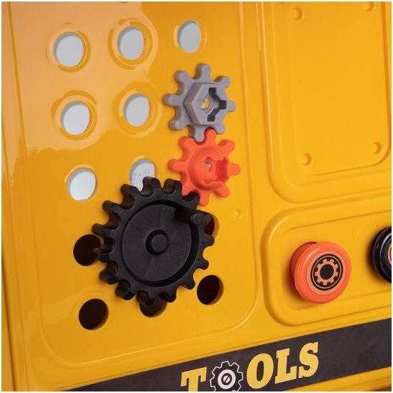 Dětská pracovní dílna 3v1 s vozíčkem