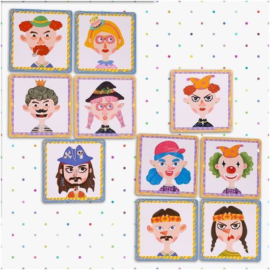 Magnetická ukládačka měnící se tváře Make Faces