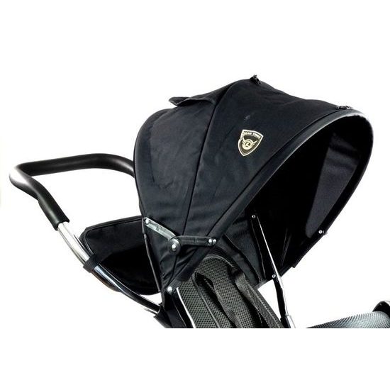 Majlo Toys multifunkční tříkolka s nafukovacími koly PRO500 černá