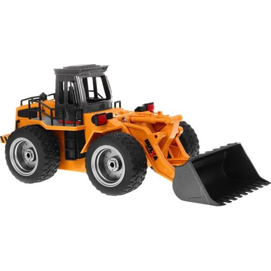 Kolový nakladač na dálkové ovládání 1:18 Kovové pohyblivé části