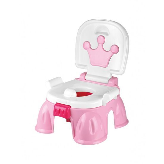 Haunger interaktivní hrající nočník 3v1 Korunka růžový