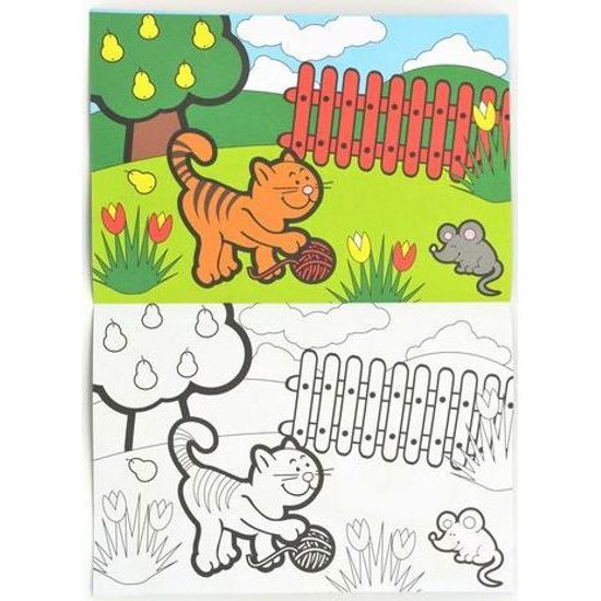 Omalovánky Moje první zvířátka