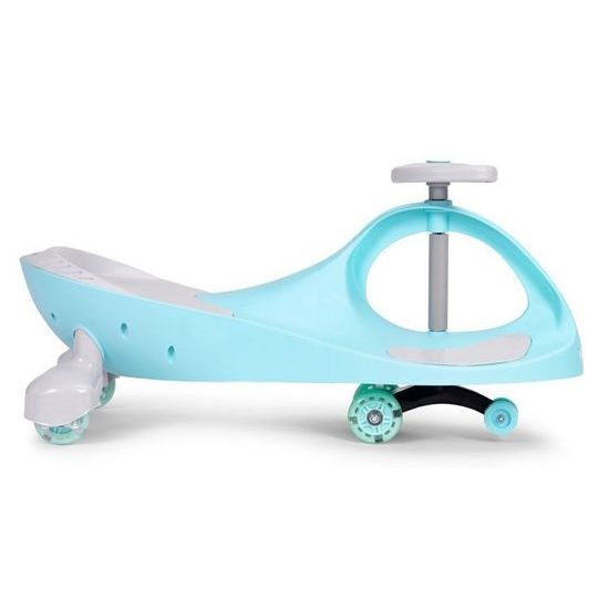 Ecotoys gravitační odrážedlo se svítícími koly Spinner - modré