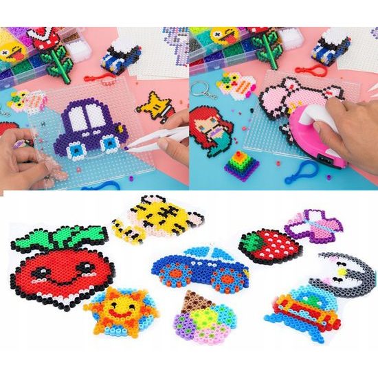 Zažehlovací korálky v kyblíčku Iron Beads 5000 kusů