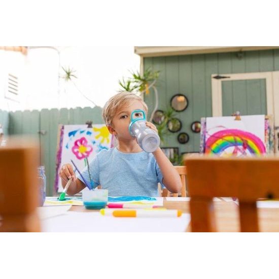 Láhev s měkkým hrdlem 350ml, kluk