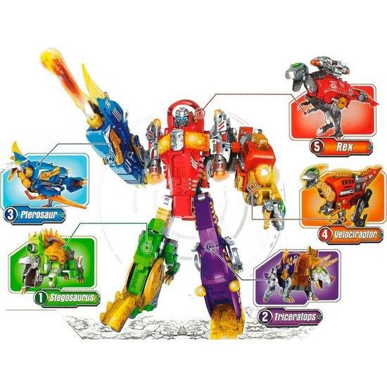 Dinosauří pistole 2v1 modrá