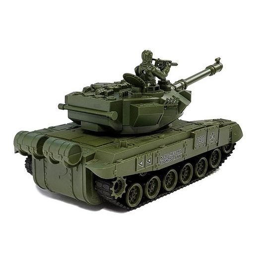 Vojenský tank na dálkové ovládání Russian T90 zelený 1:28