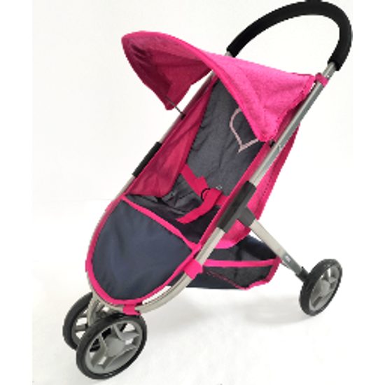 Dětský golfový kočárek pro panenky Milly Mally Susie Prestige Navy