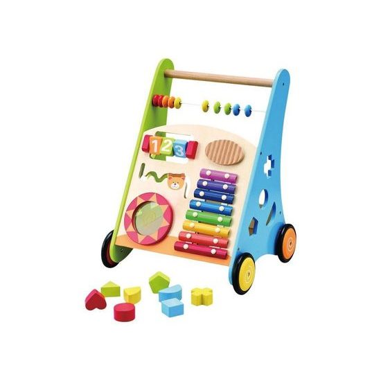 Ecotoys dřevěné edukační chodítko Abacus