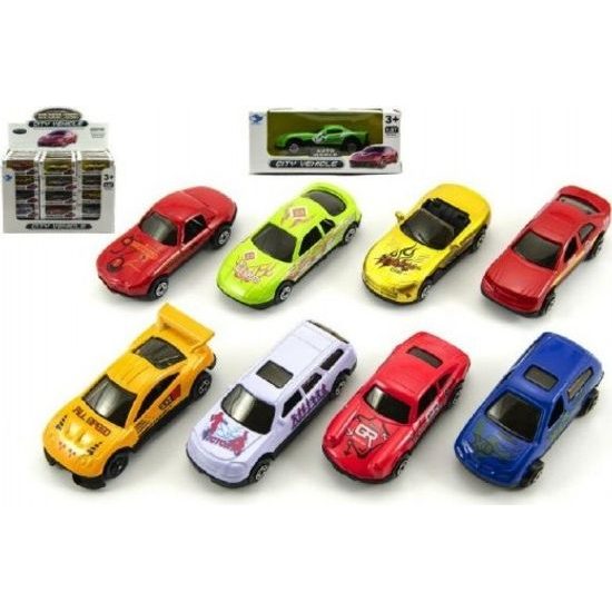 Kovové autíčko - mix druhů