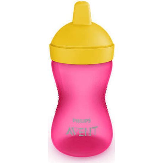 Philips AVENT Hrneček Grippy s tvrdou hubičkou 300 ml dívka