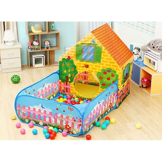 Dětský stan a suchý bazén-domek IPLAY