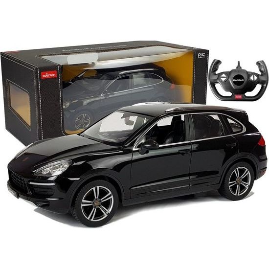 Rastar auto na dálkové ovládání Porsche Cayenne Turbo 1:24 černé