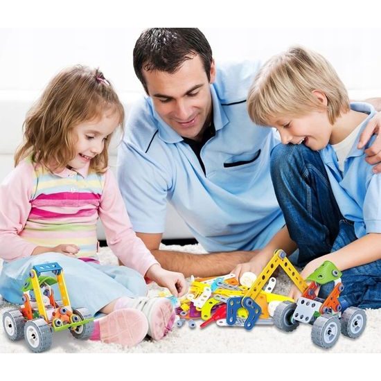 Konstrukční stavebnice 10v1 Build Play 167 dílků