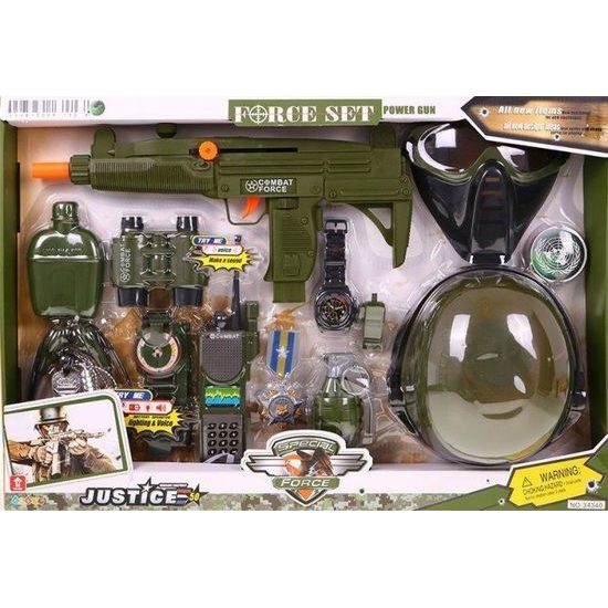 Sestava pro děti Malý voják s příslušenstvím