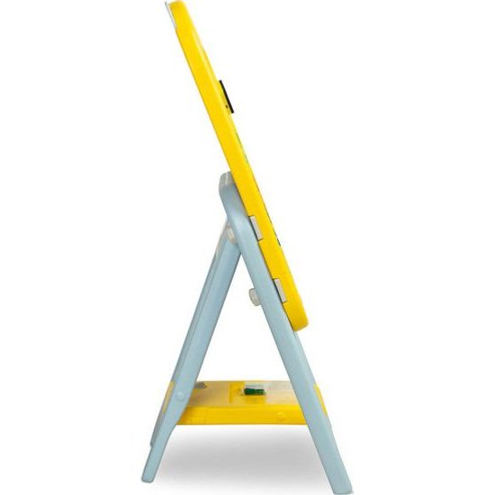 Dětská vzdělávací Magnetická tabule s židličkou TED - Toyz žlutá