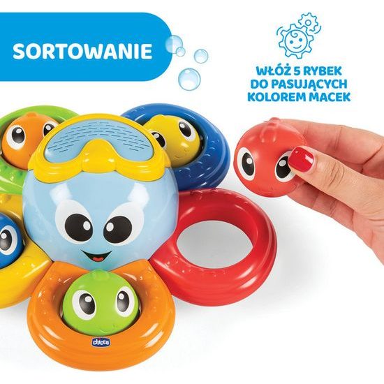 Billy Interaktivní chobotnice Chicco 6m+