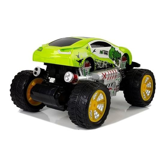 Terénní auto na dálkové ovládání Dinosarus King 1:16 zelené