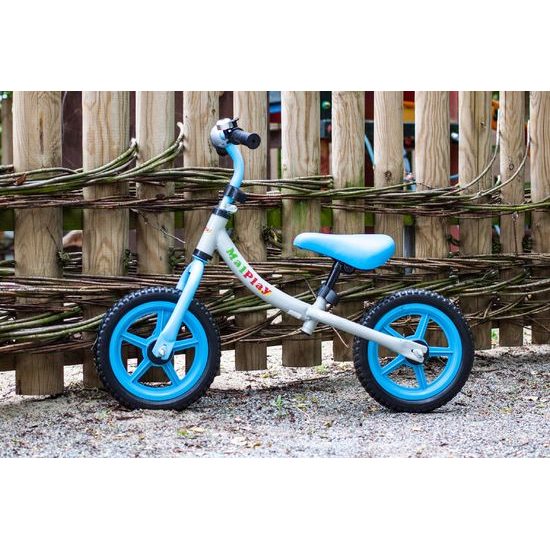 Dětské odrážedlo Nolan 12" šedo-modré