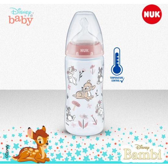 Láhev s indikátorem teploty 300ml Disney Bambi