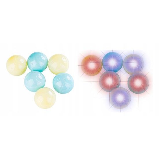 Doris magnetická svítící stavebnice se skluzavkou Light Magnetic 150 dílů