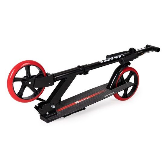 Ecotoys dětská skládací koloběžka s hliníkovým rámem Black Scooter