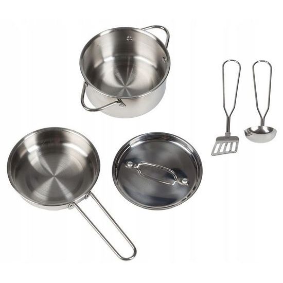 Ecotoys velká dřevěná kuchyňka s příslušenstvím