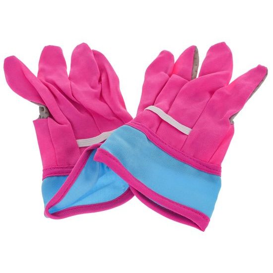 Sestava pro děti Malý zahradník s taškou a rukavicemi - růžová