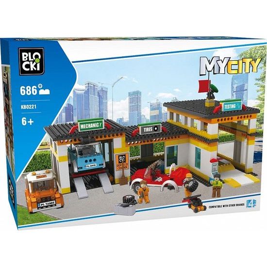 Blocki autoservis 686 dílků