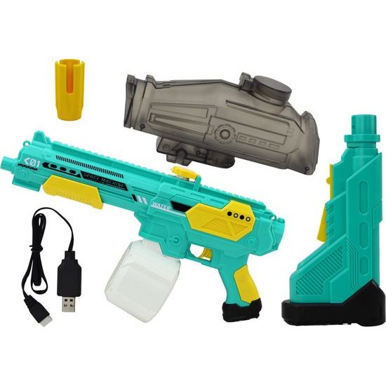 Automatická bezdrátová vodní pistole M416, zelená