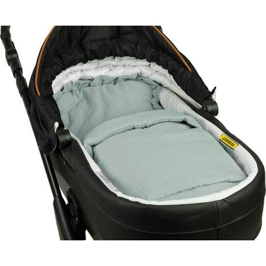 Mušelínová sada do kočárku Sensillo - khaki