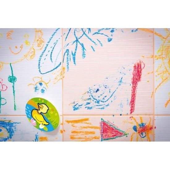 Pastelky do vany - Moje první zvířátka 10 ks s houbičkou