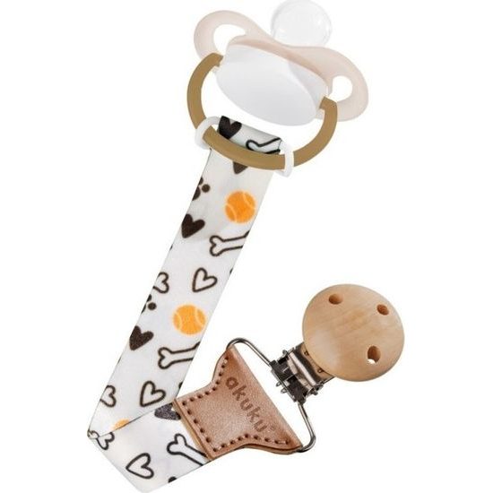 Klip na dudlík Kostičky