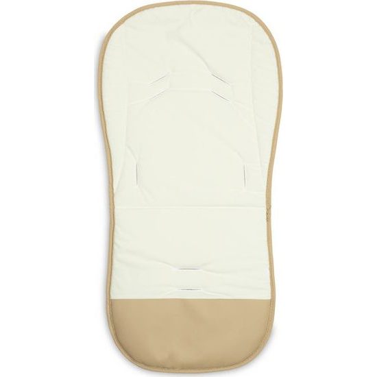 Oboustranná podložka do kočárku Sensillo Velvet - olivy