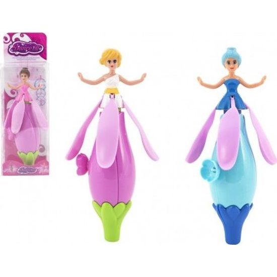 Vystřelovací víla panenka - mix 2 barvy