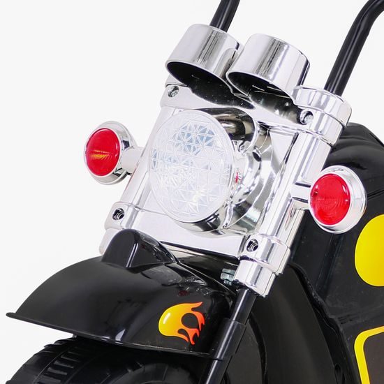 Dětská elektrická tříkolka Hot Chopper černá